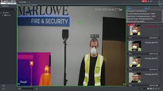 Video demonstration - testing our Fever Screening Thermal Cameras Solution